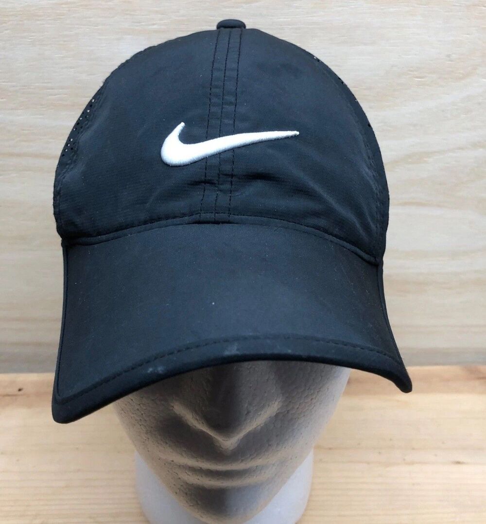 Nike Golf Perforated Lightweight Hat Cap Black Women’s Adjustable 742707-010